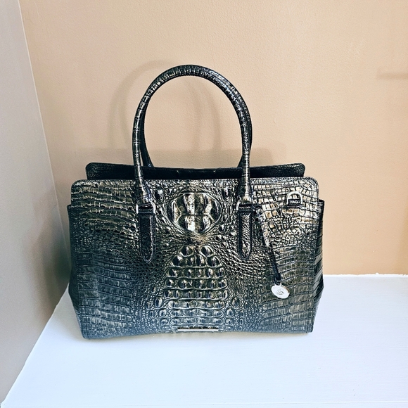 NWT Brahmin ONYX Finley Carryall - Picture 14 of 15